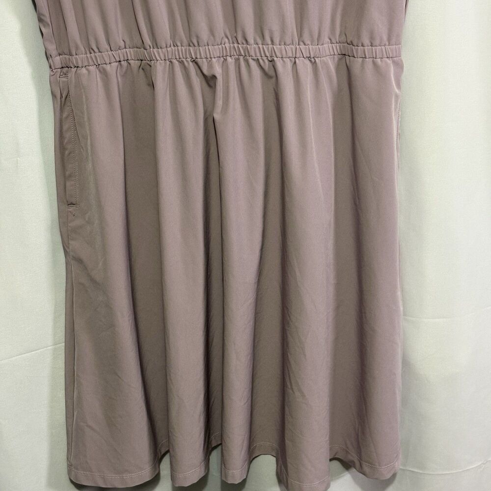 Duluth Trading Co. Flexcellence Purple Dress Size Medium Wicking Athleisure - Picture 4 of 8